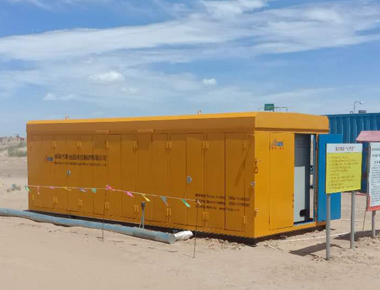 克拉瑪依某油田用SF-10/250中高壓空氣壓縮機(jī)